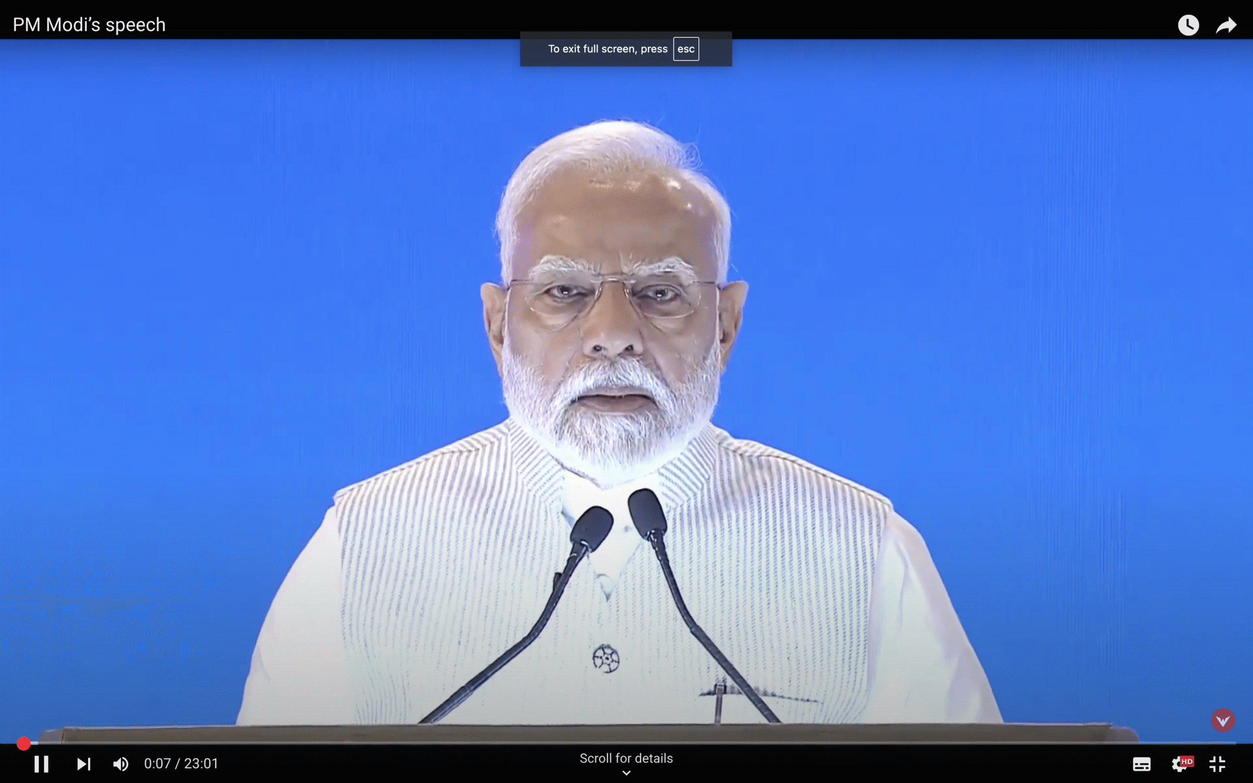 Highlights from PM Modi’s Speech in Just 3 Minutes <span>A crisp summary of the Prime Minister’s address.</span>